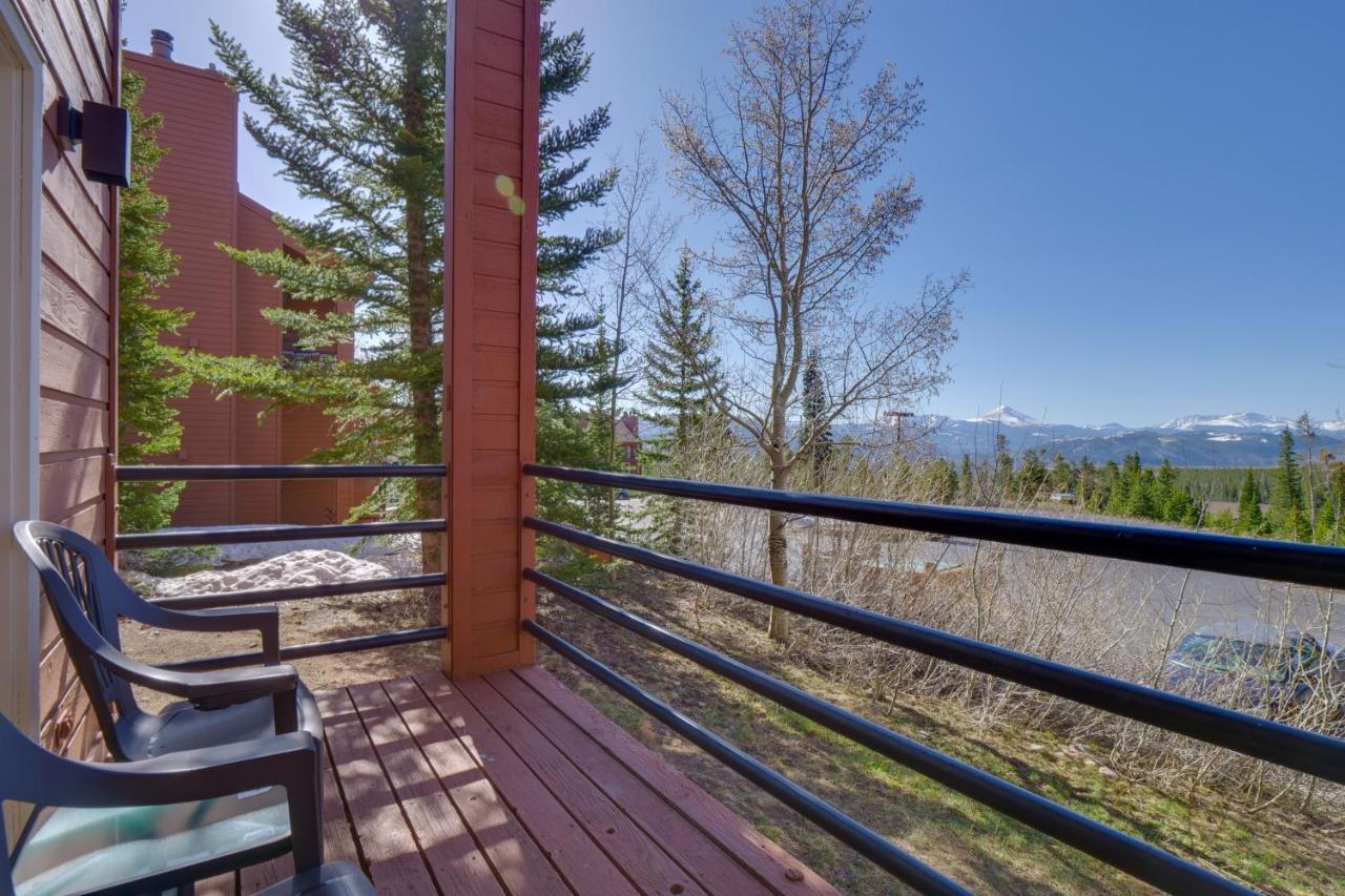 Silverthorne Condo Patio, Mtn Views, Pool Access! Kültér fotó